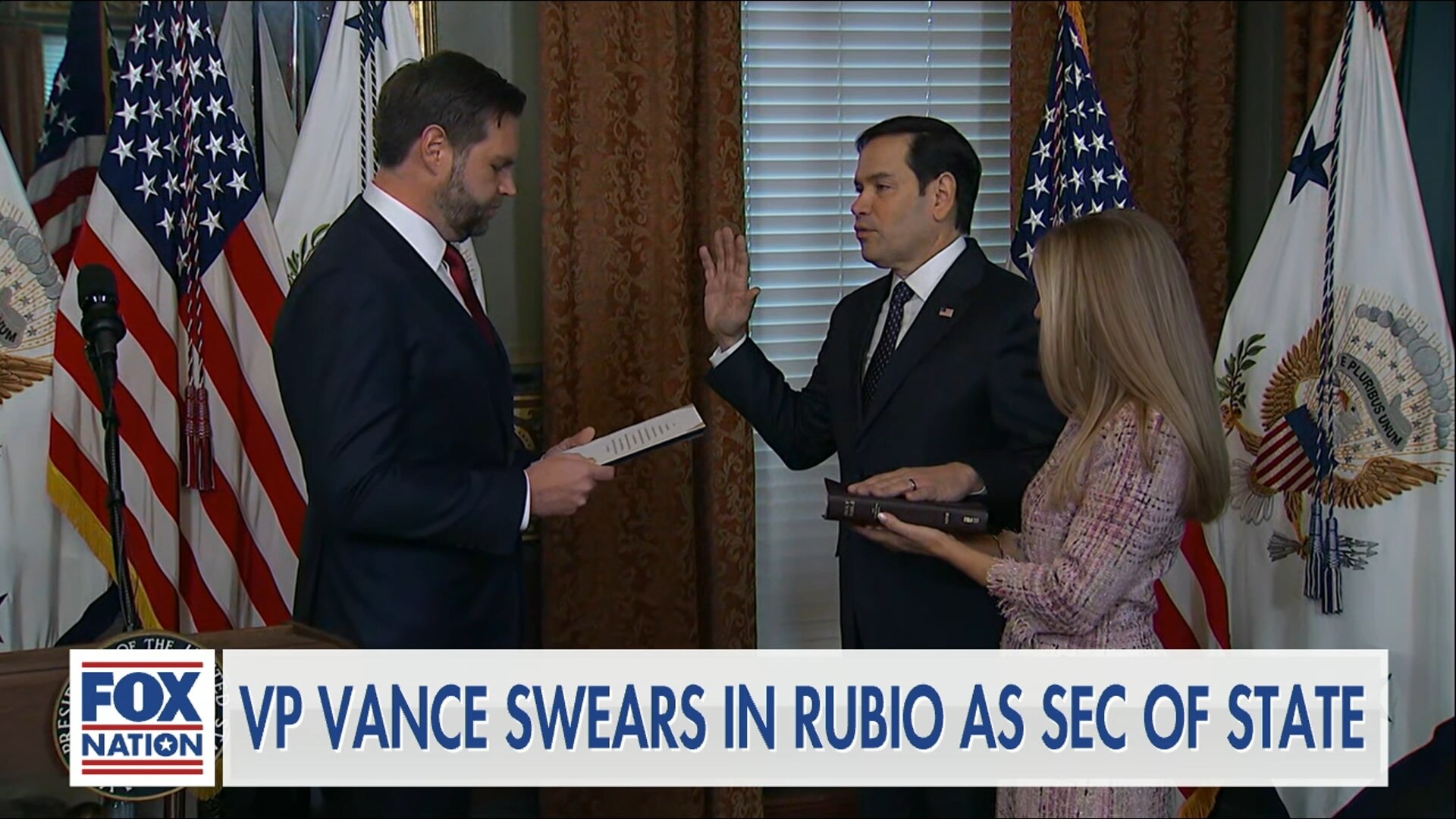 Marco Rubio Sworn In as Secretary of State