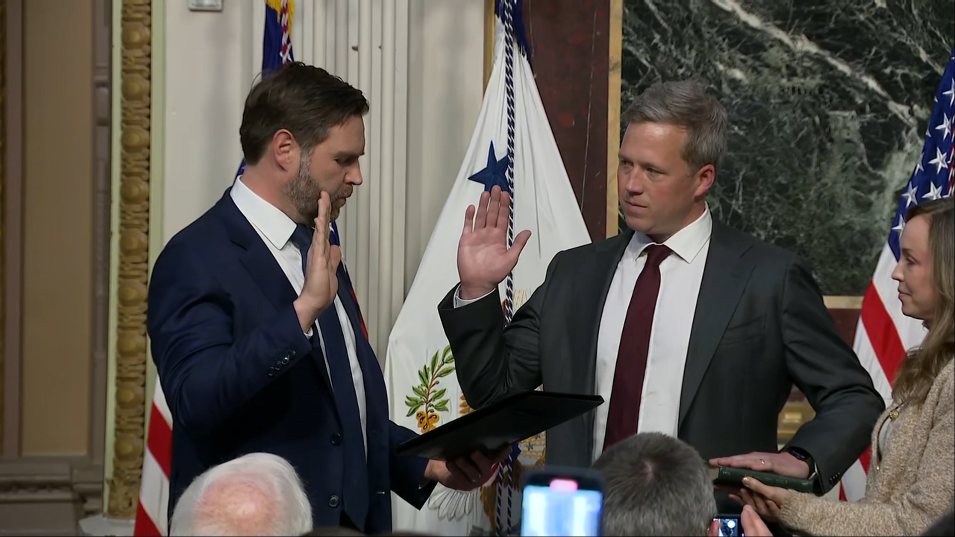 (2/25) VP Vance Swears in Army Secretary