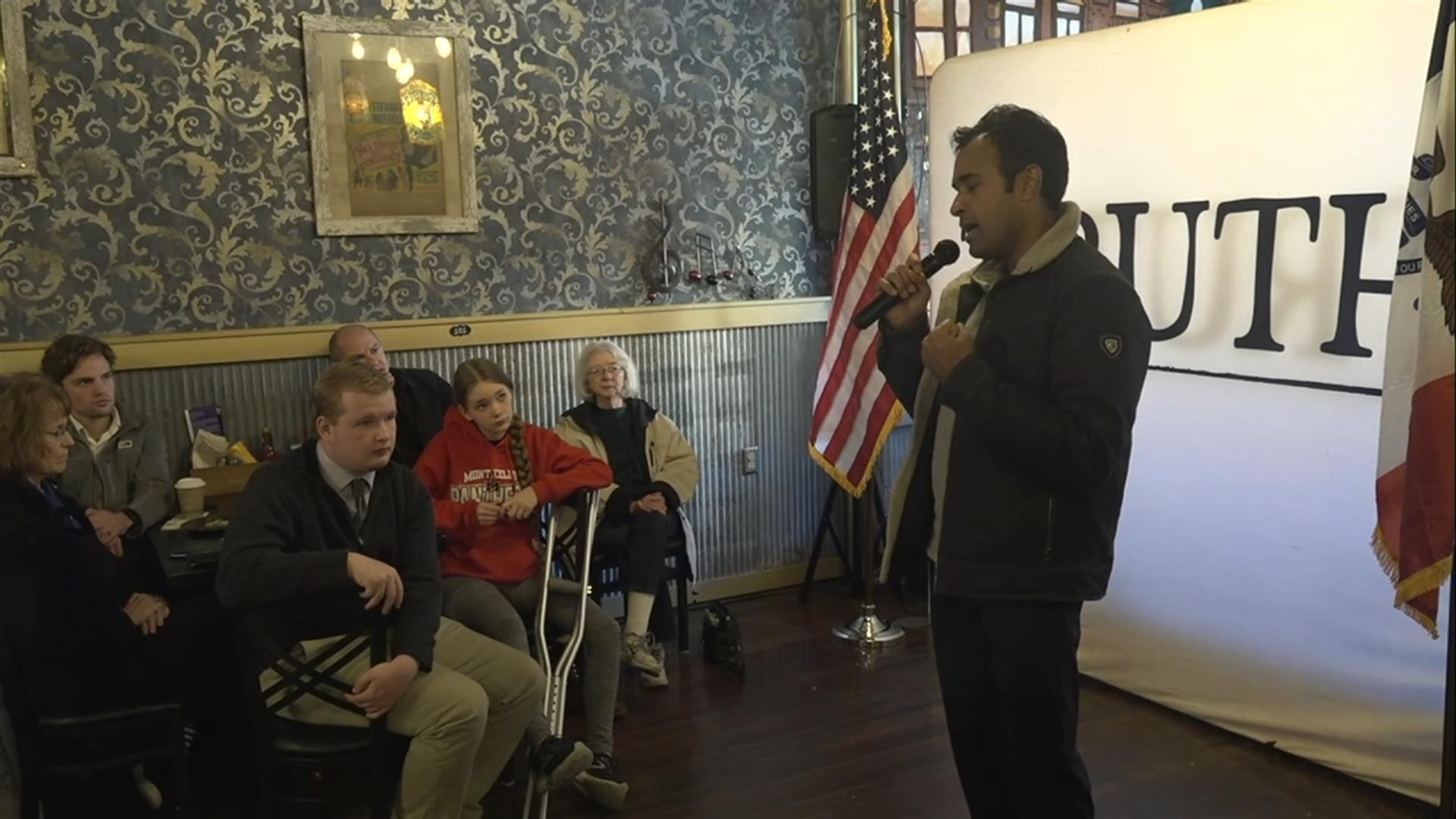 Vivek Ramaswamy: Monticello, IA