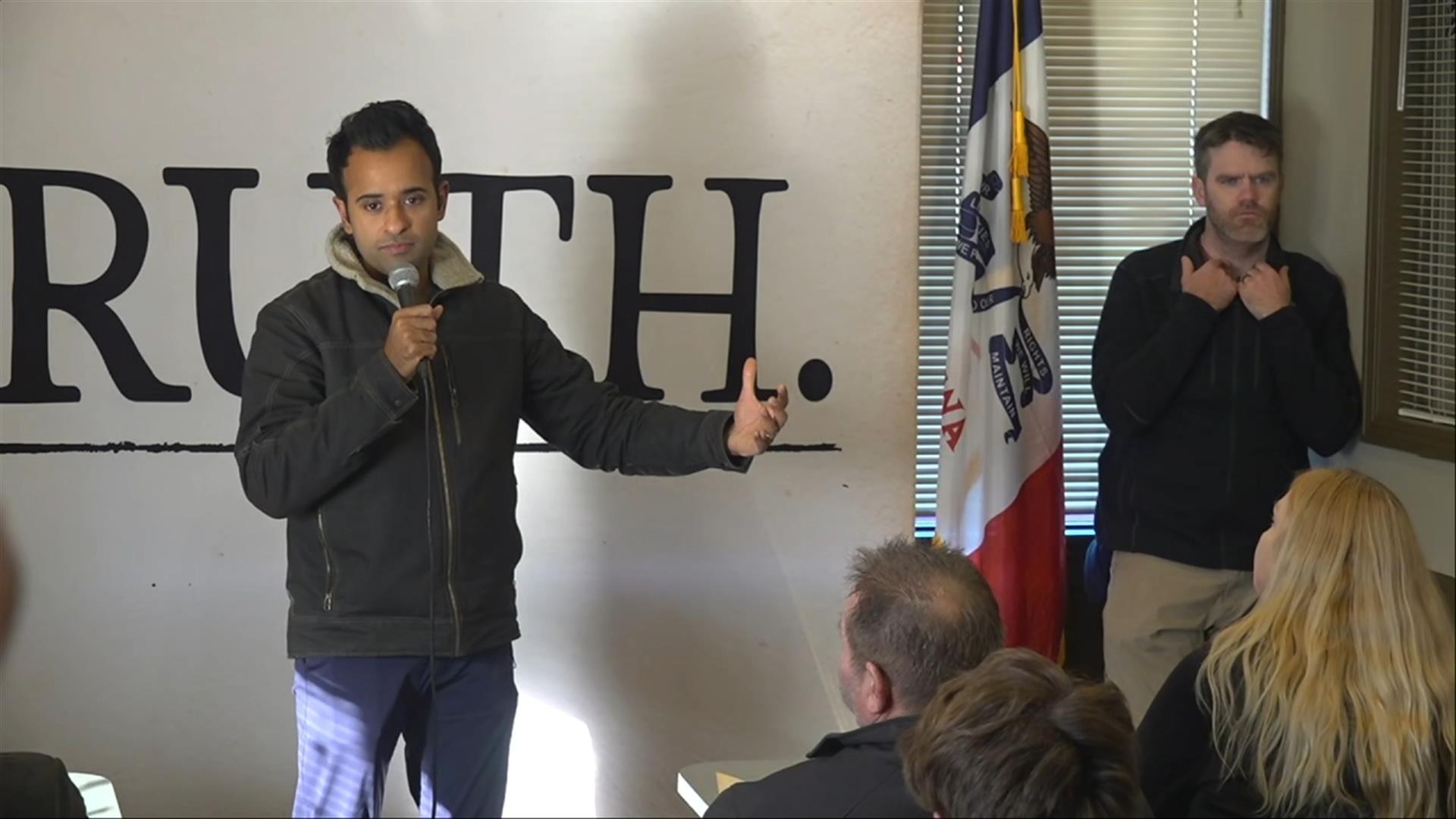 Vivek Ramaswamy: Pocahontas, IA