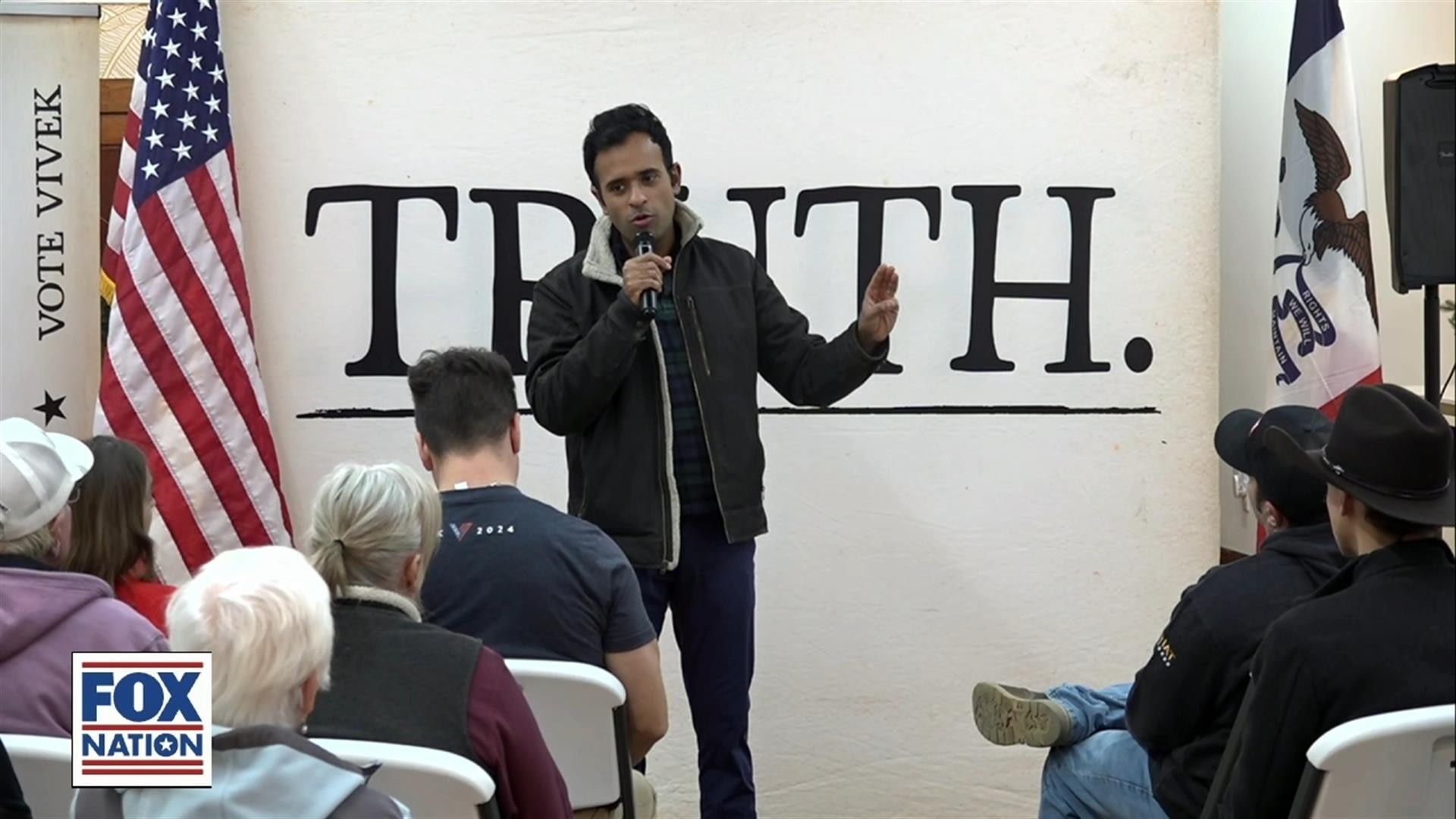 Vivek Ramaswamy: Rockwell City, IA