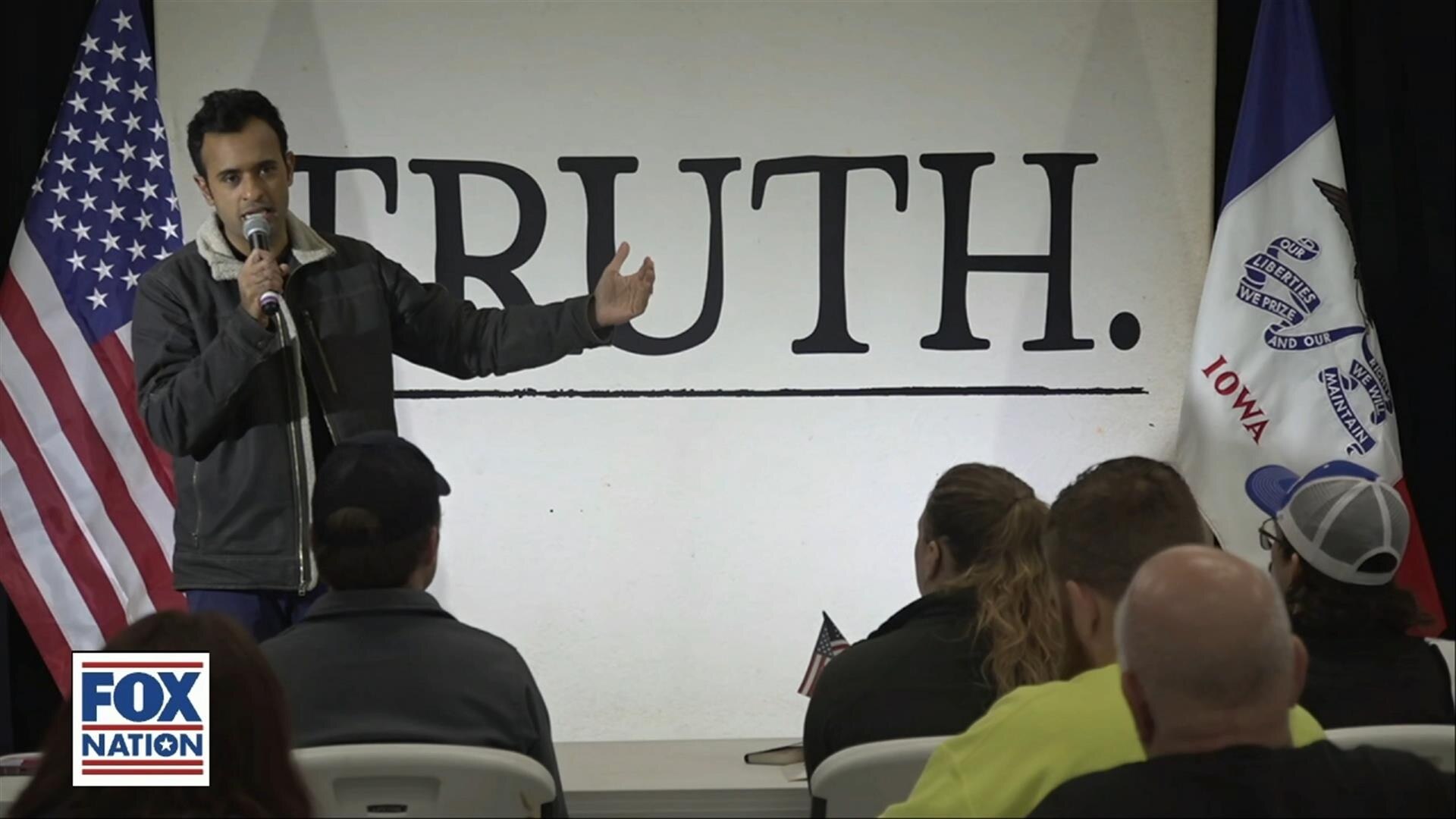 Vivek Ramaswamy: Clarence, IA