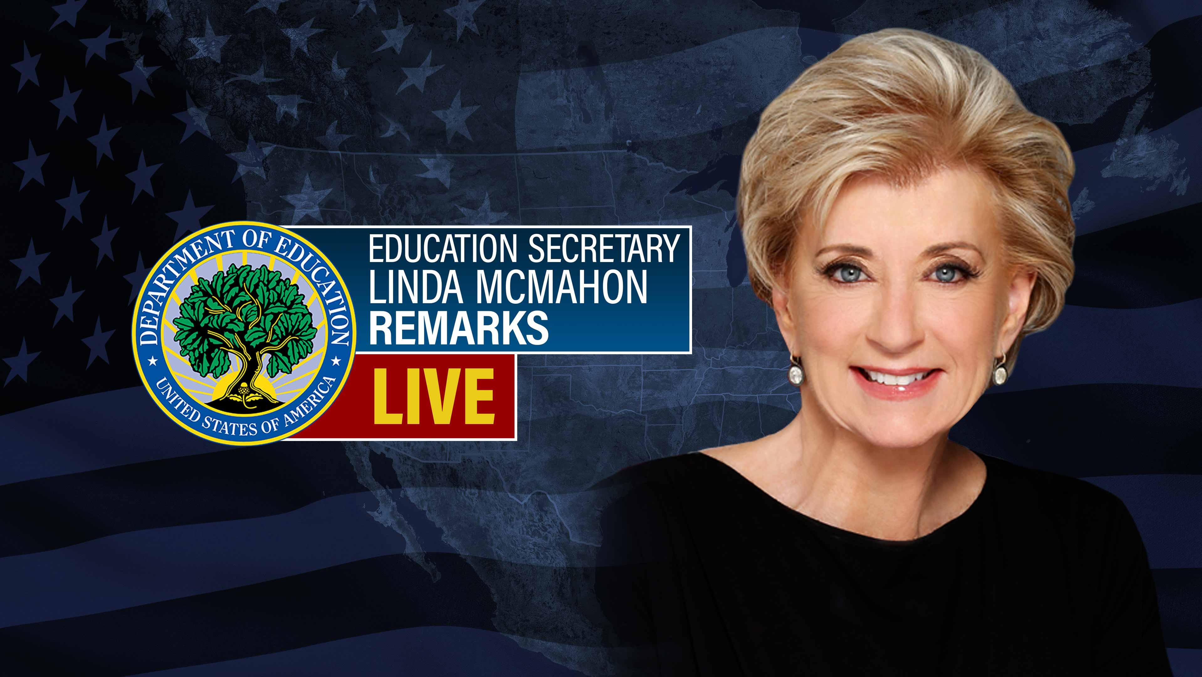 Watch Education Secretary Linda McMahon Remarks Live | FOX One