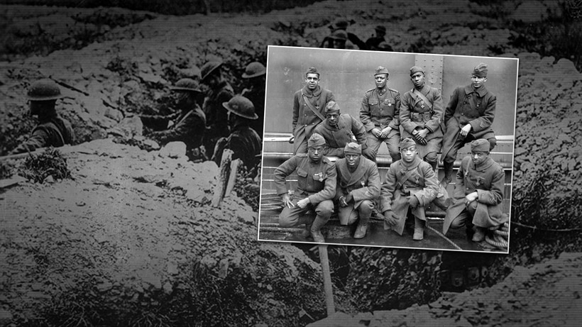 'Harlem Hellfighters' Gold Medal Ceremony