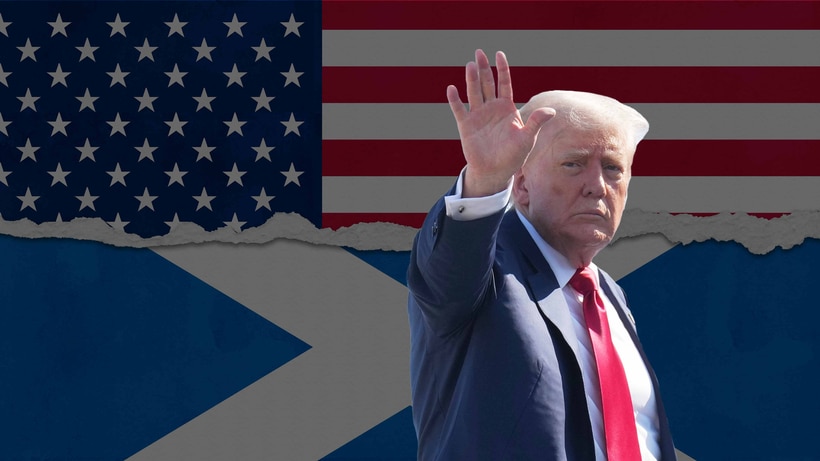 Trump Travels Across the Pond