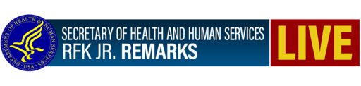 Health Secretary RFK Jr. Remarks Live