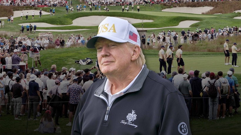 President Trump Attends Ryder Cup 2025