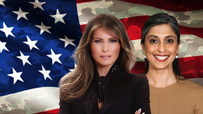 First & Second Ladies Visit Camp Lejeune