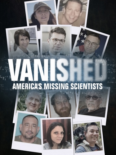 Vanished: America's Missing Scientists SPECIAL poster