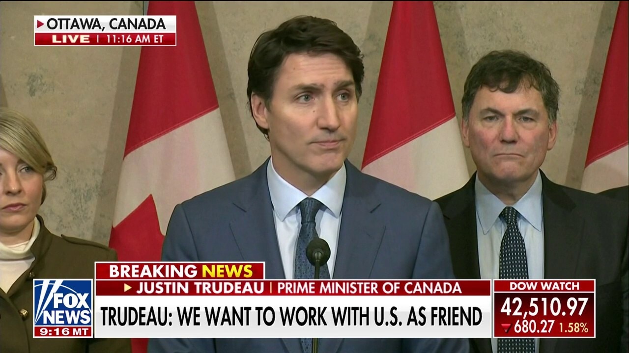 Trudeau rips Trump tariffs as 'predatory': 'Donald, this is a very dumb thing'