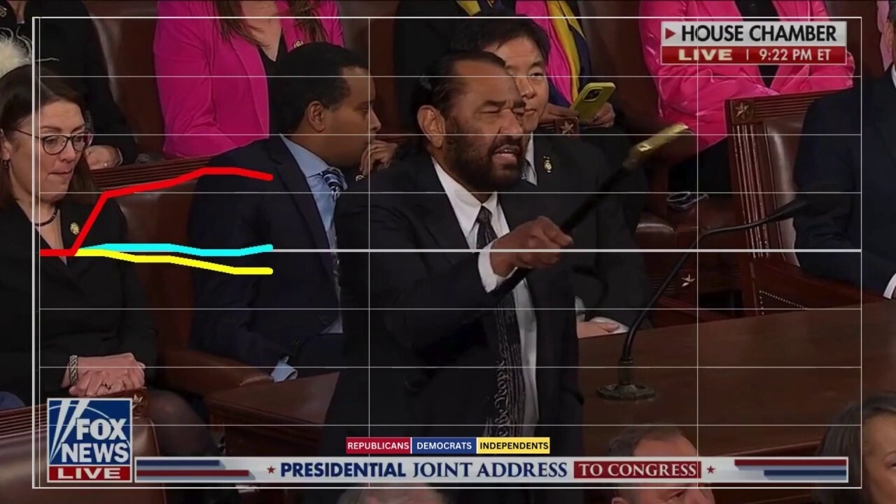 Democrats react favorably to Al Green’s disruption during Trump’s congressional address