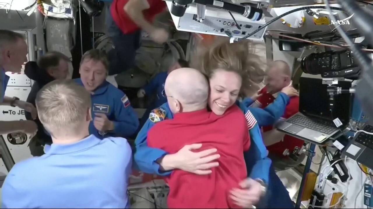 Hatch opens as replacements for NASA's two stranded astronauts arrive at the ISS