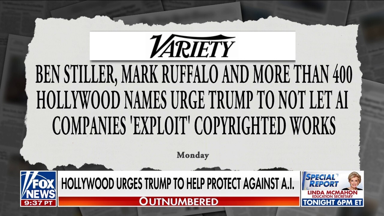 Hollywood stars reportedly seeking Trump's help in protection against AI