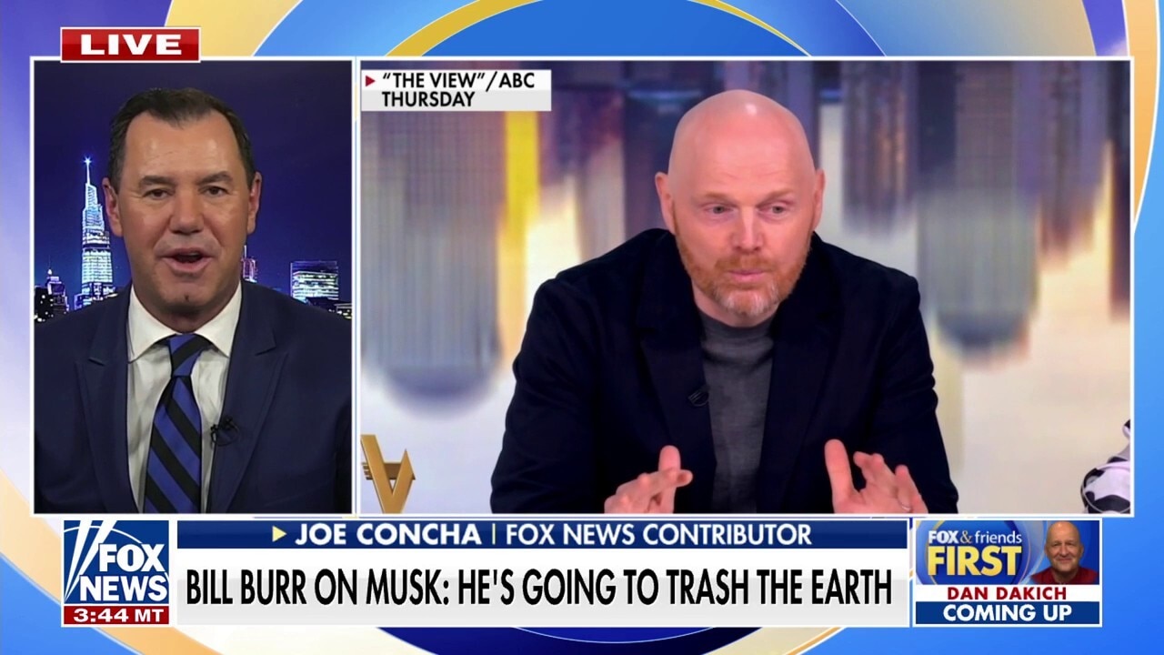 Bill Burr hurls insults at Elon Musk during 'The View' appearance, accuses him of trying to trash Earth