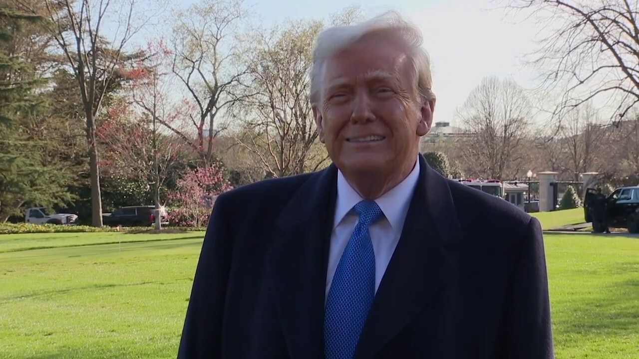 Trump talks visiting NCAA wrestling championships and missing out on a March Madness bracket