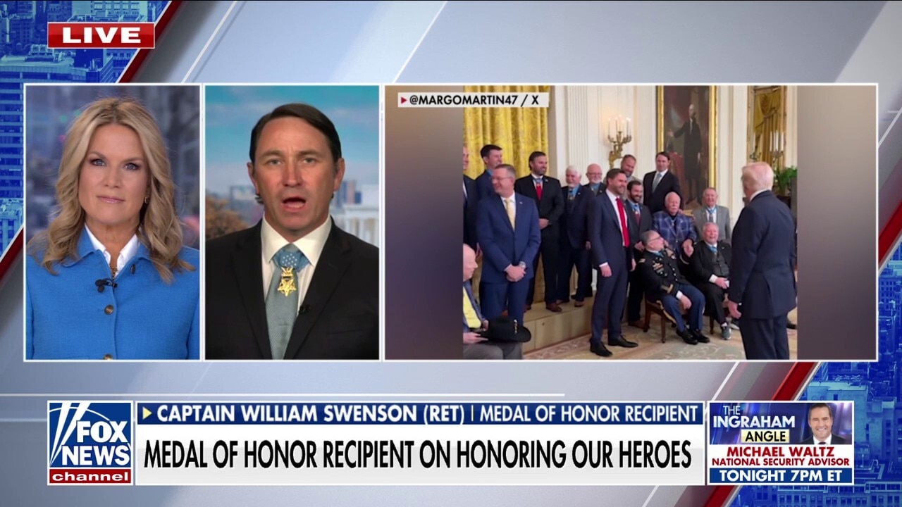 Medal of Honor recipient says award represents 'what a team is willing to do'