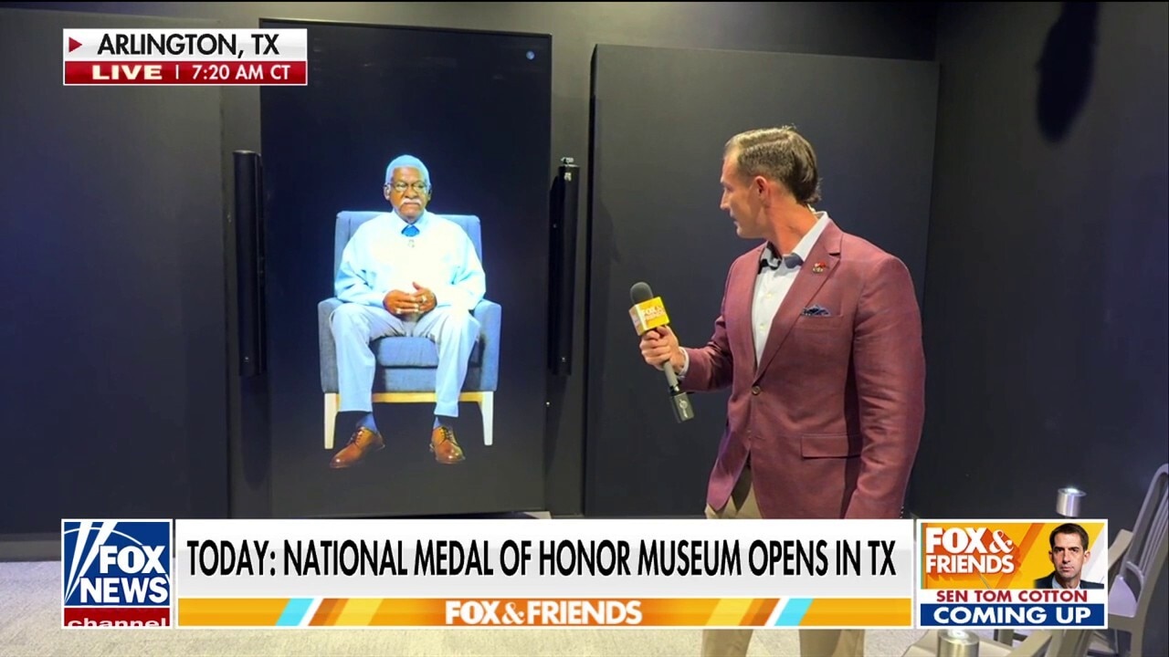 Joey Jones holds 'virtual conversation' with Medal of Honor recipient at Texas museum