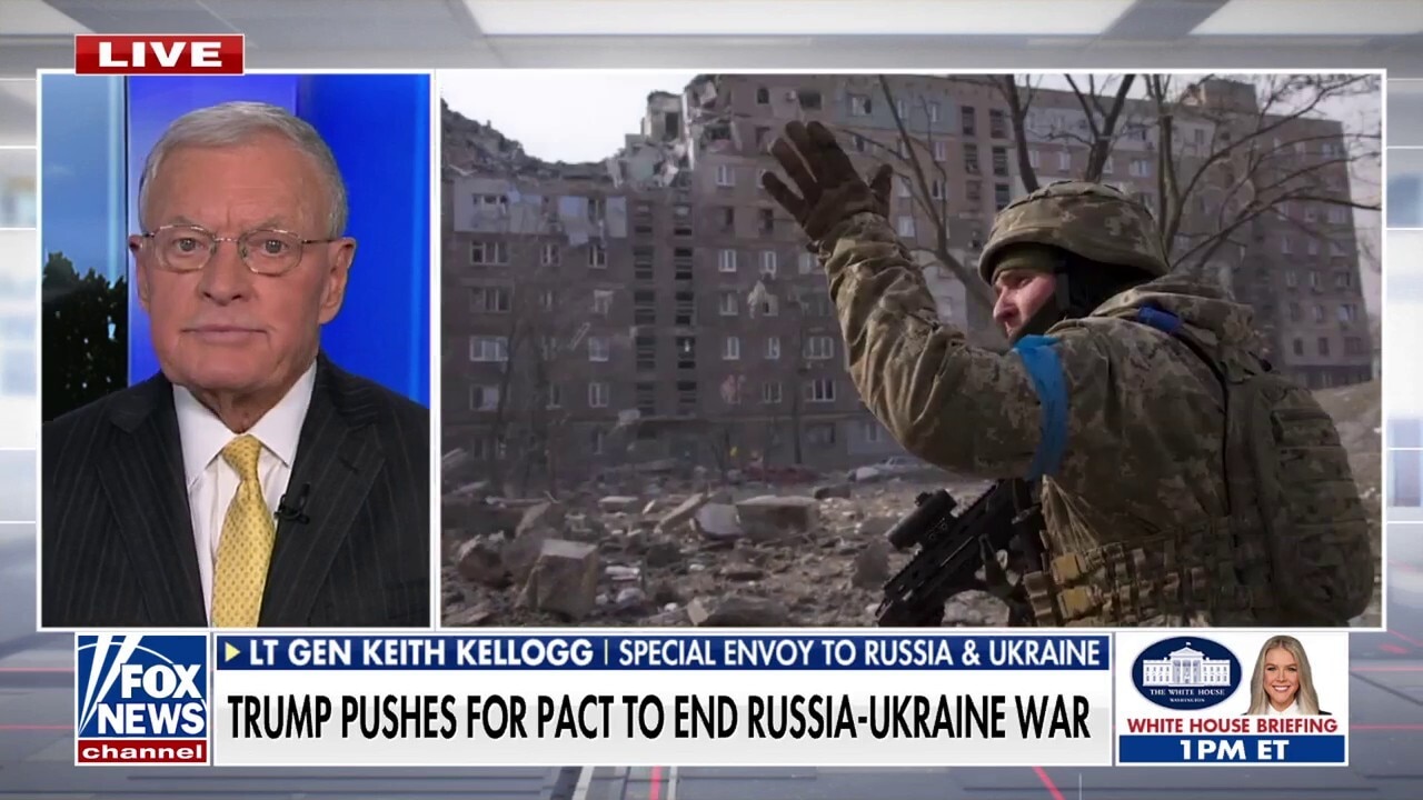 Keith Kellogg touts 'positive' Black Sea ceasefire in effort to secure 'comprehensive' agreement
