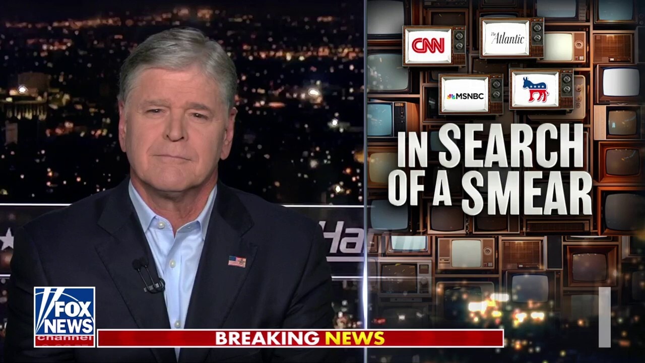 The hysteria on the Left over Trump team chat leak is 'phony outrage,' Hannity argues