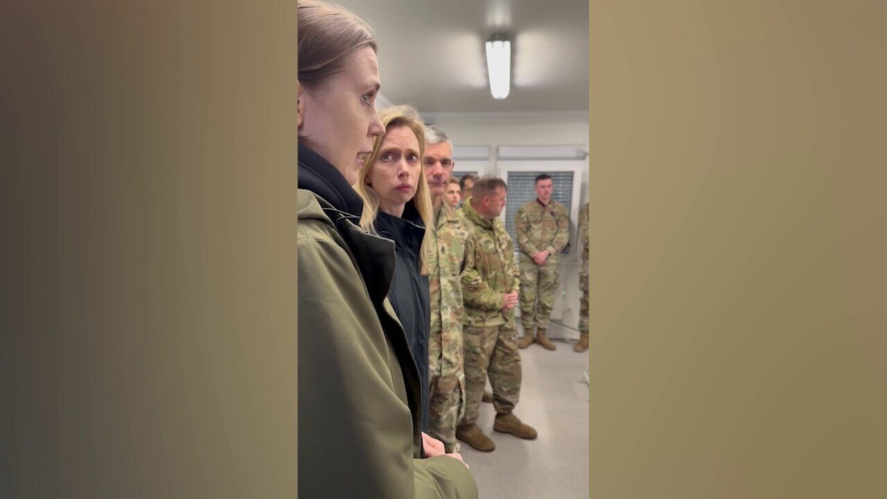 Lithuania defense minister, US ambassador meet US troops to discuss search efforts