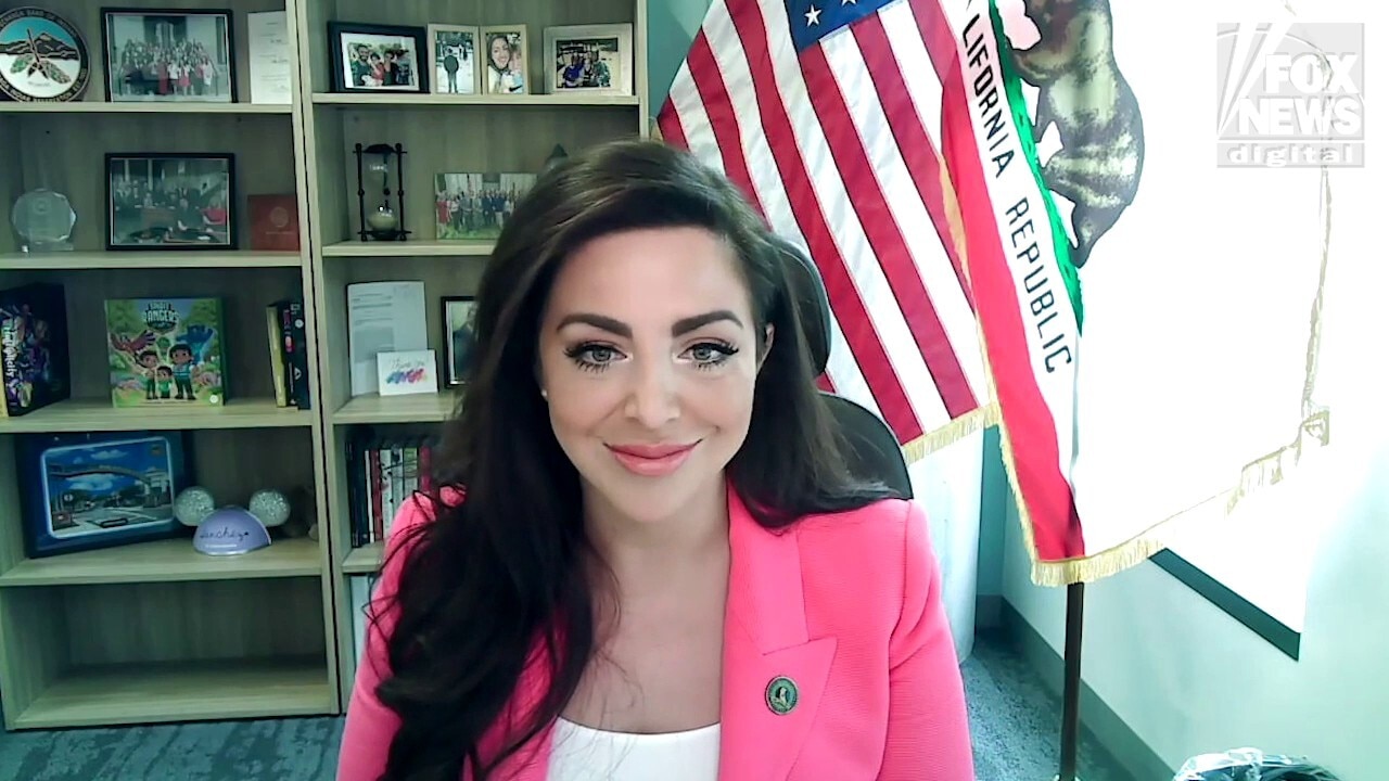 California Assemblywoman Kate Sanchez discusses her bill to ban trans athletes from girls' sports after Trump admin sends federal funding warning to state
