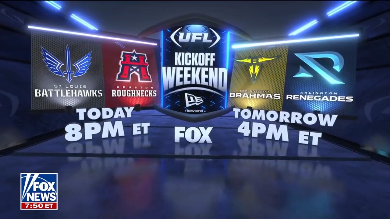 UFL on FOX kicks off with St. Louis Battlehawks vs. Houston Roughnecks 