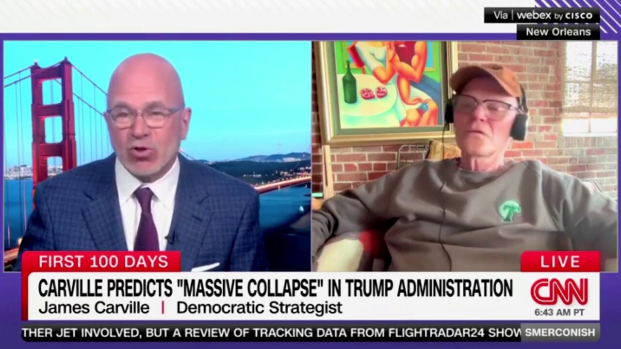 Carville says Trump admin has collapsed 'even faster’ than he thought possible