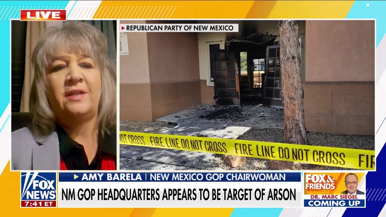 New Mexico GOP chair says headquarters attack is being investigated as hate crime