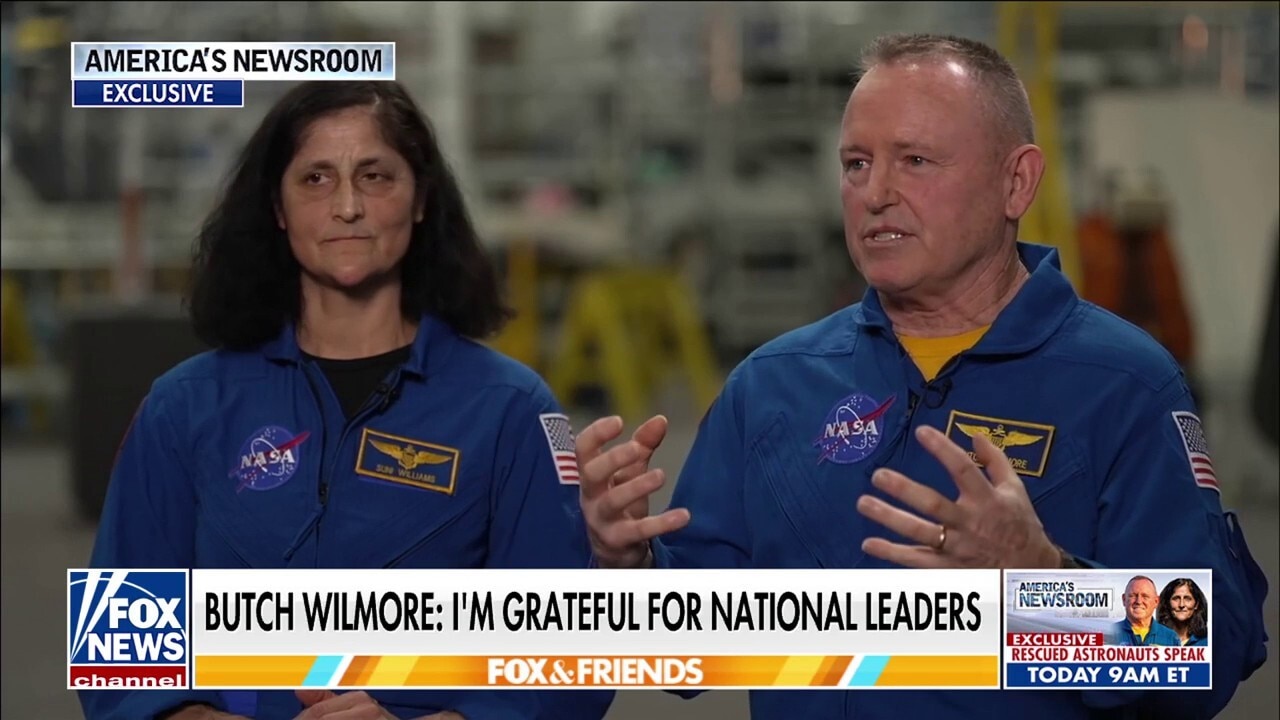 'America is lucky to have these two': Bill Hemmer previews interview with NASA astronauts stranded aboard ISS