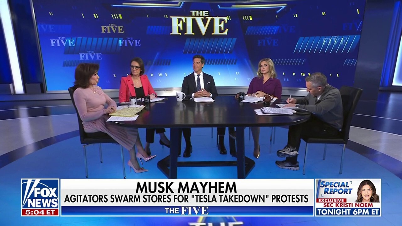 Dems' silence on Tesla attacks is 'acceptance,' Judge Jeanine argues