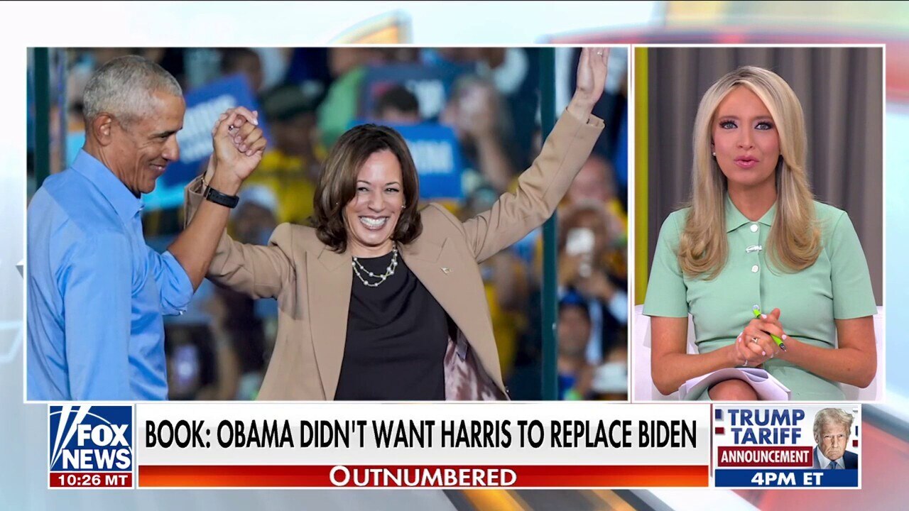 Book exposes Obama's behind-the-scenes moves 'working against' Kamala Harris