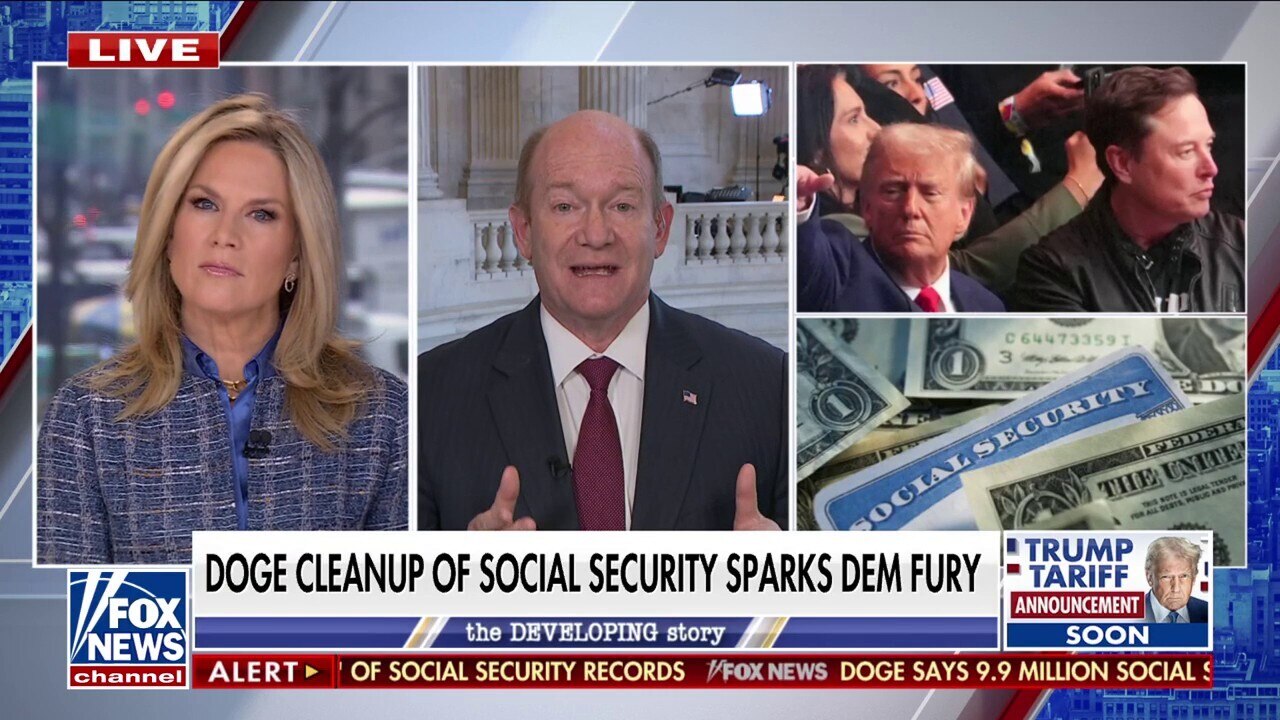 Democratic senator states he 'does not believe' DOGE is tackling waste in federal agencies