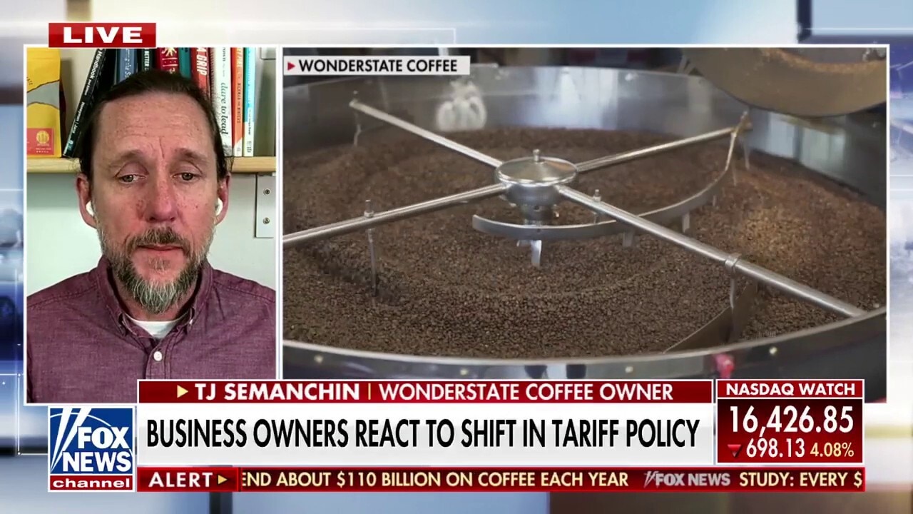  Coffee shop owner says Trump tariff policy is creating a lot of ‘uncertainty’ for his business