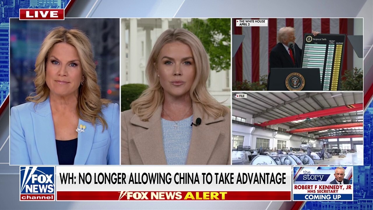 Karoline Leavitt says China has ‘taken advantage’ of American workers for decades amid tariff war