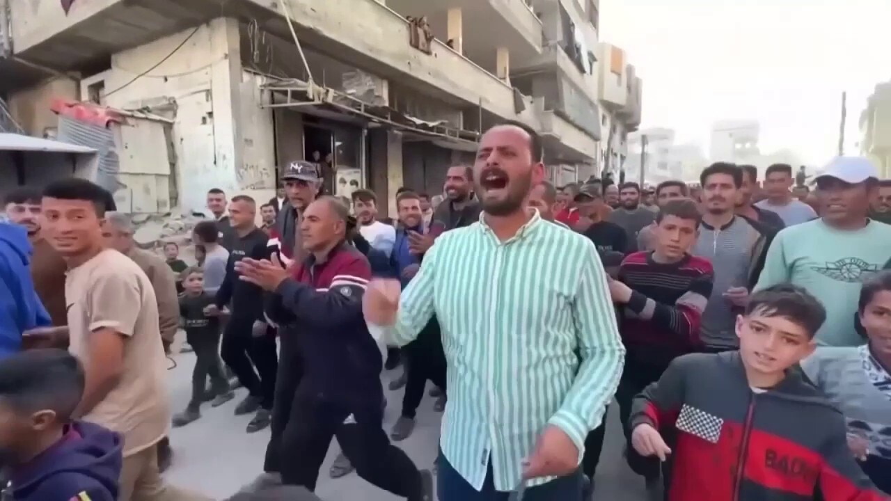 Protesters in Gaza target Hamas