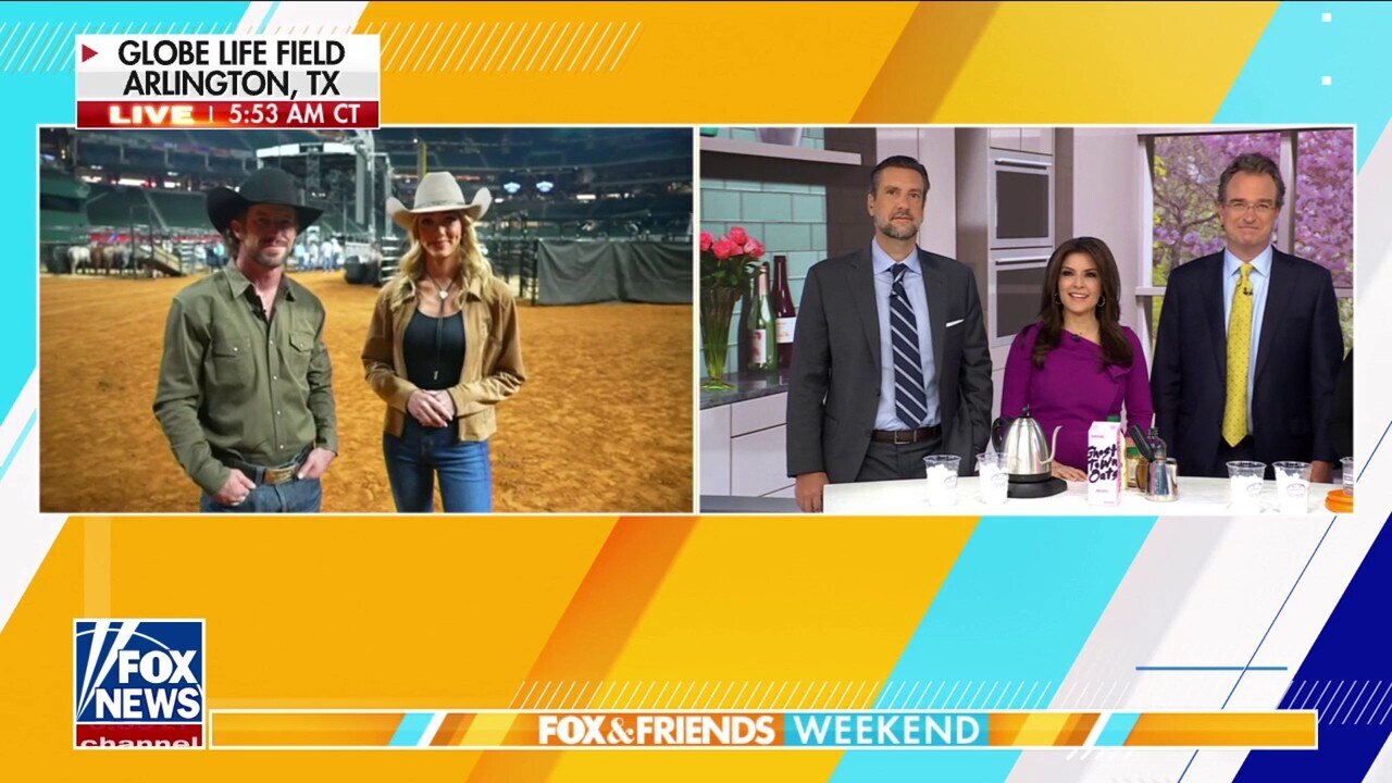 HIGH STAKES: Competitors gather for the American Rodeo in Texas