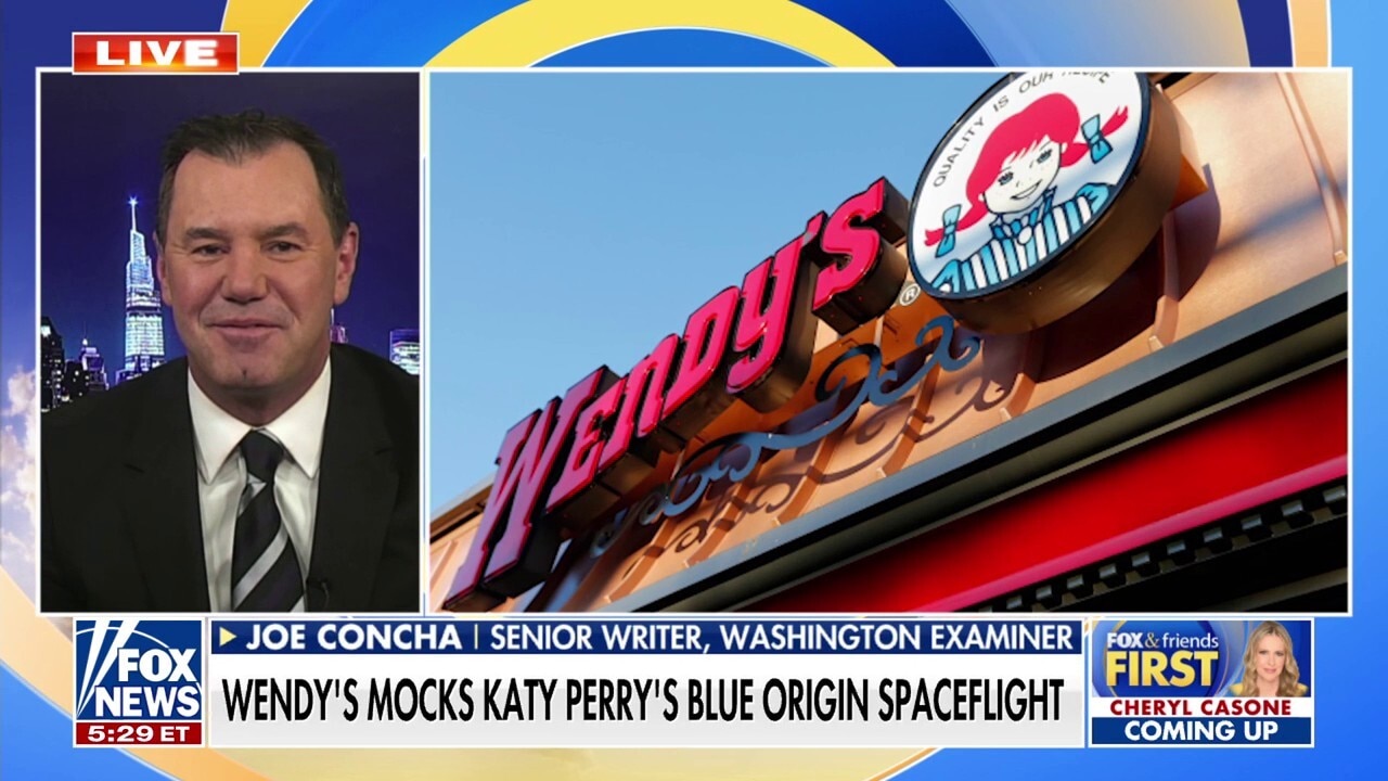 Wendy's sparks backlash after mocking Katy Perry's Blue Origin spaceflight