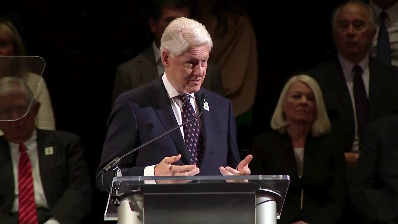 Former President Bill Clinton spoke at an event marking the 30th anniversary of the 1995 Oklahoma City bombing