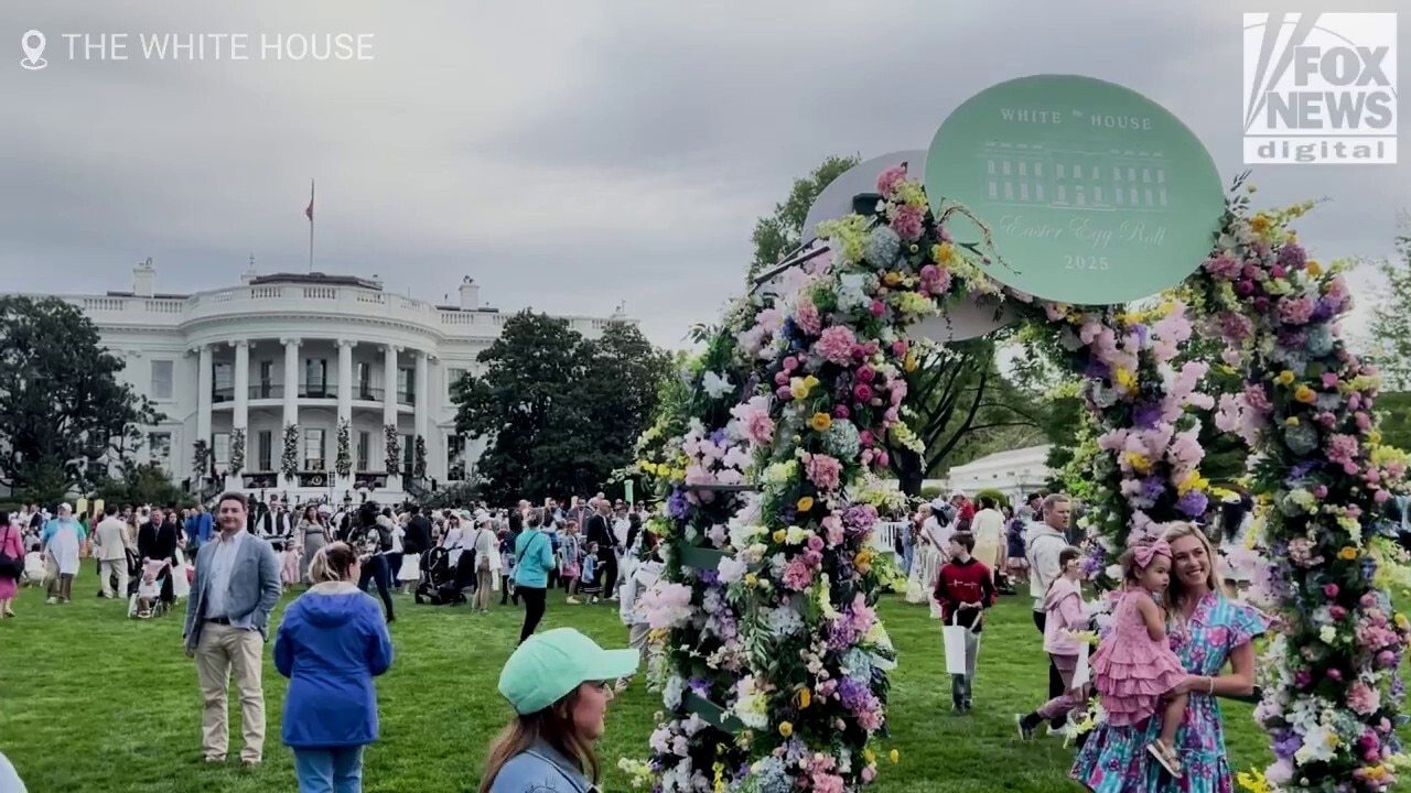 White House kicks off annual Easter Egg Roll