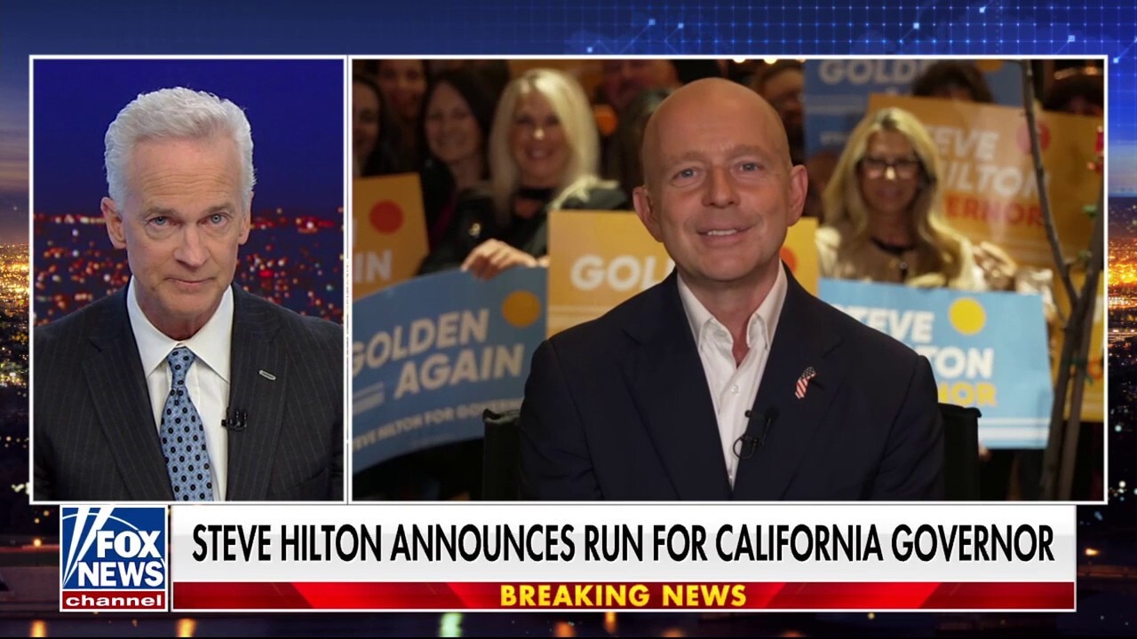 Steve Hilton explains his vision to ‘make California golden again’ with gubernatorial bid