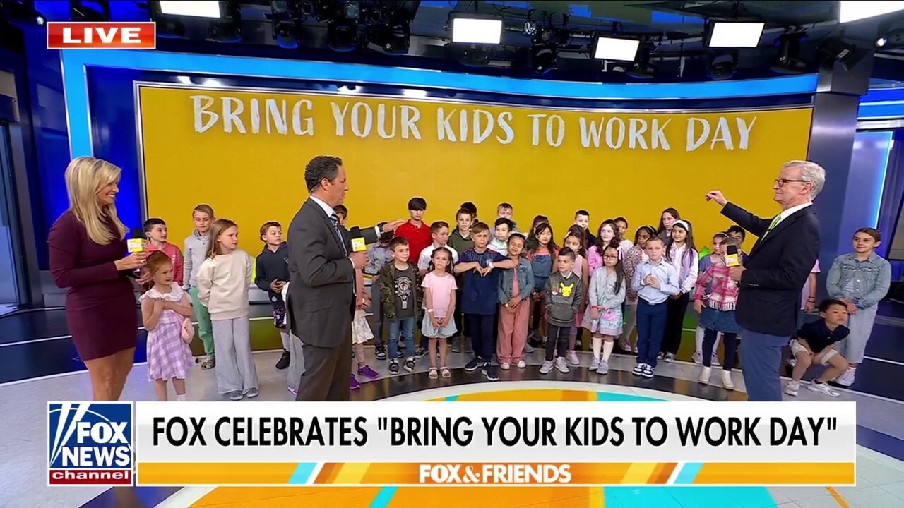 ‘Fox & Friends’ celebrates Bring Your Kids to Work Day