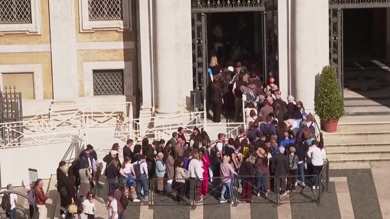 Pope Francis' tomb opens to visitors at Rome's St. Mary Major Basilica