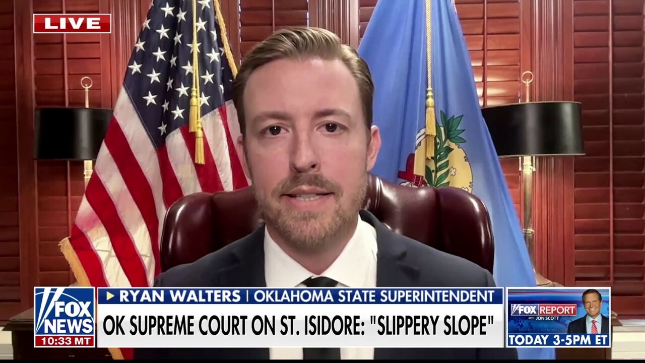 Oklahoma's Attorney General, Supreme Court are 'out of step' over religious school ruling: Ryan Walters