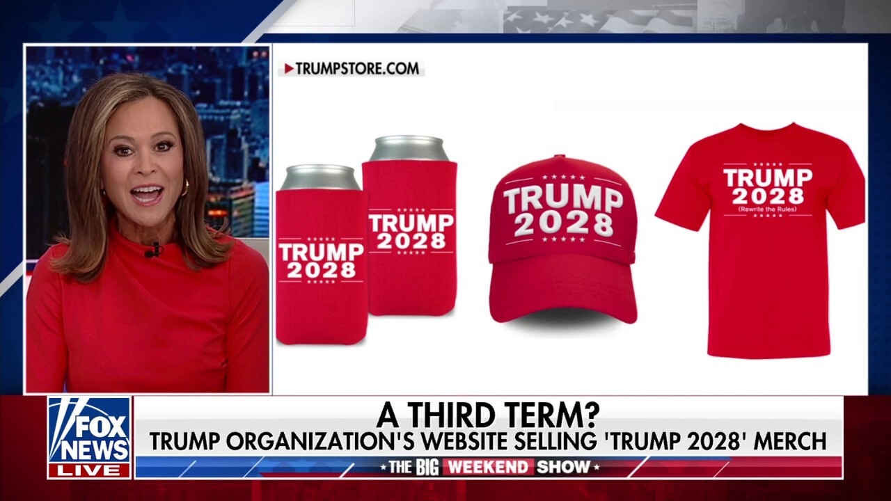 Trump clears the air on running for a third term in 2028