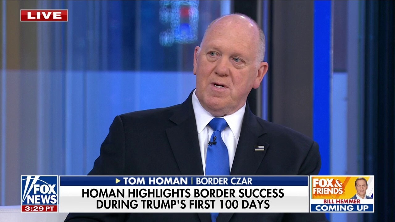 Homan praises Trump's border policies: 'He did in seven weeks what Biden couldn't do in four years'