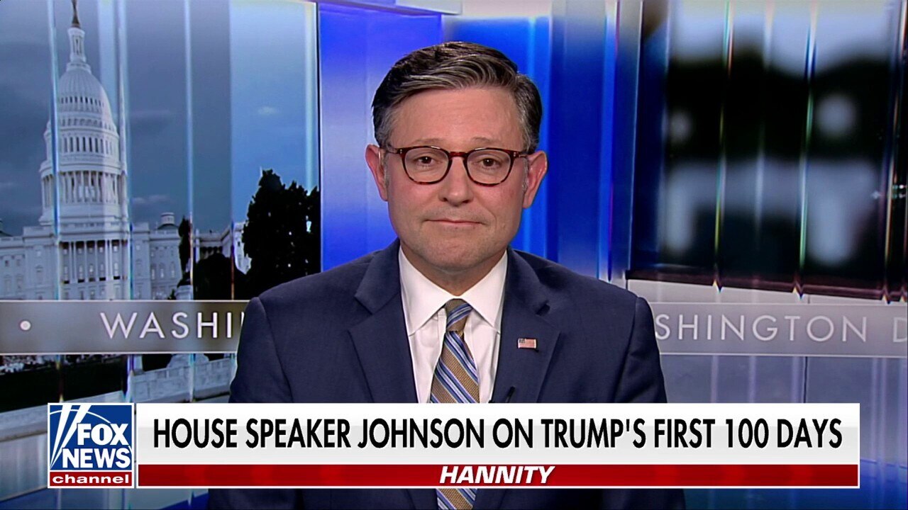 Mike Johnson praises President Trump's 'great start'