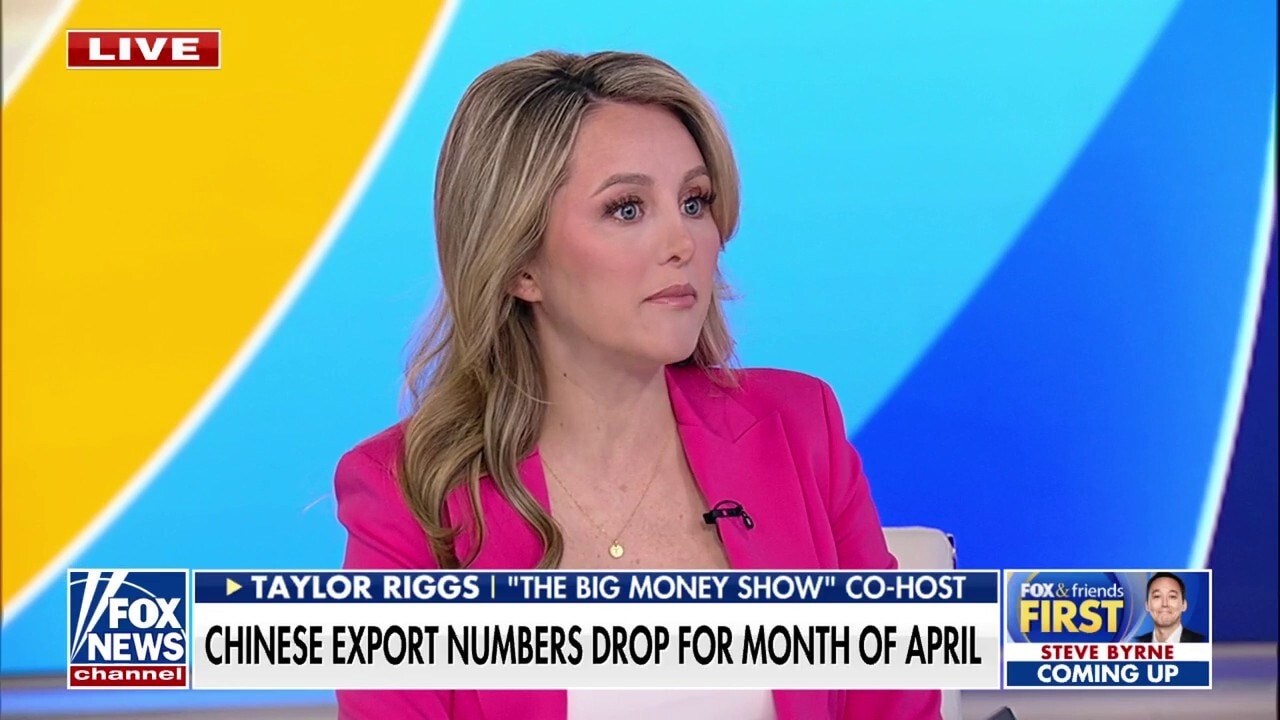 Data indicates trade war is creating 'cracks' in Chinese economy: Taylor Riggs