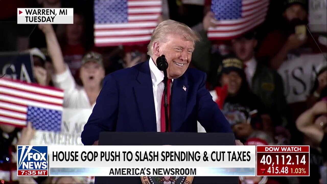 House Republican warns of 'large' tax hike if Trump's 'big, beautiful bill' isn't passed