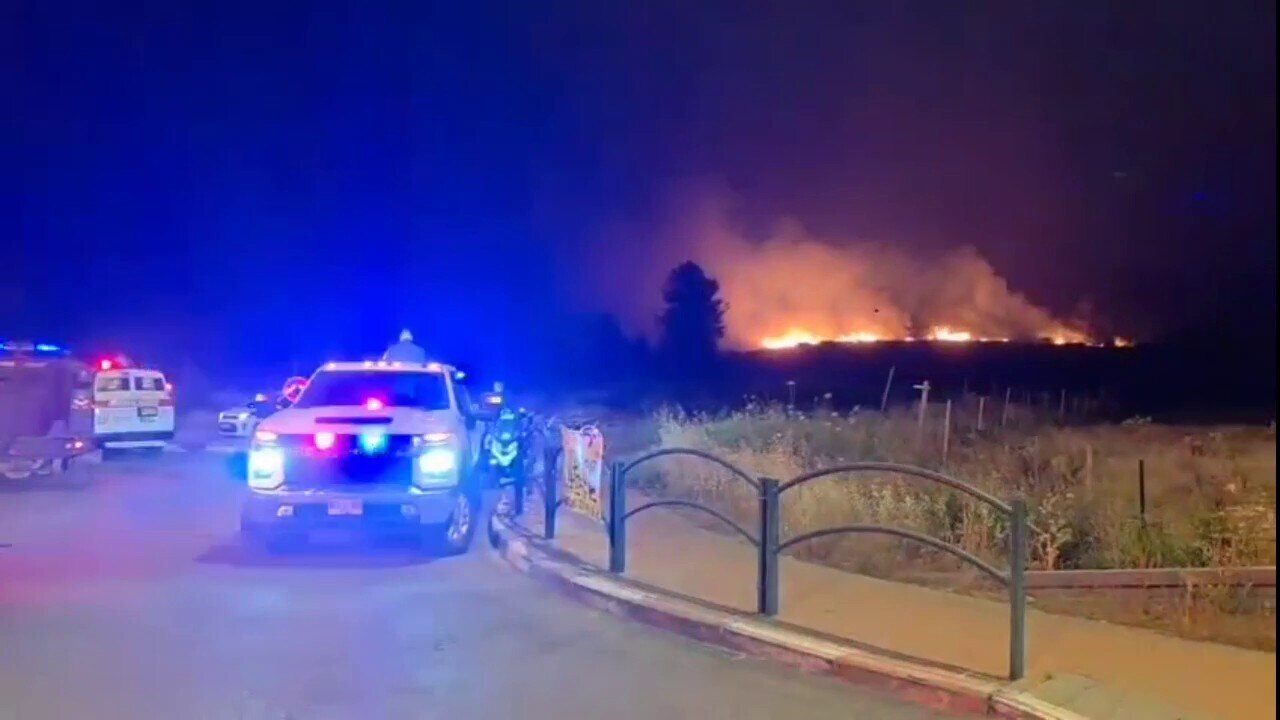 Israel wildfires 