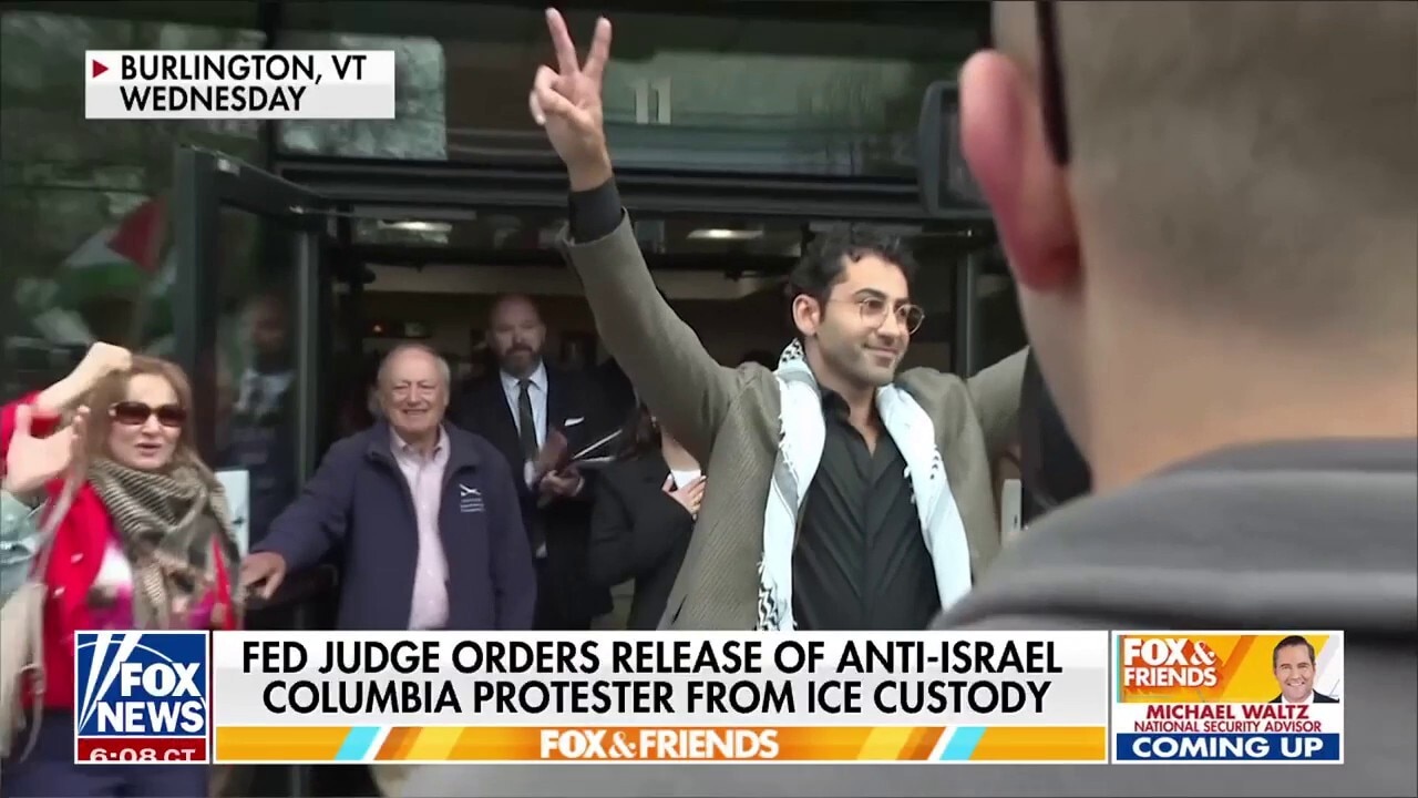 Federal judge orders release of anti-Israel protester from ICE custody